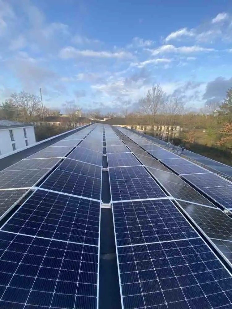 PV-Anlage Wohnquartier in Hamburg