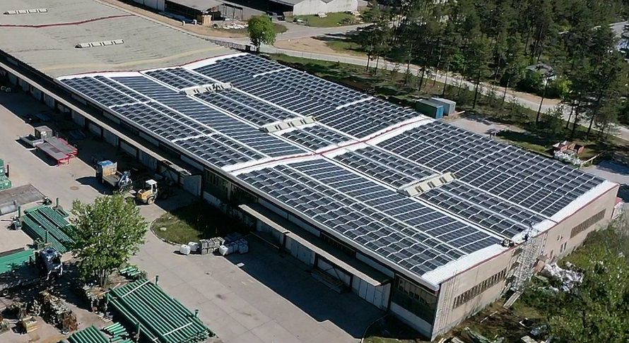 PV-Anlage Gewerbe in Brandenburg